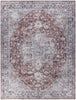 Nourison Machine Washable Series 1 SR101 Ivory Brick Area Rug by Nicole Curtis Main Image