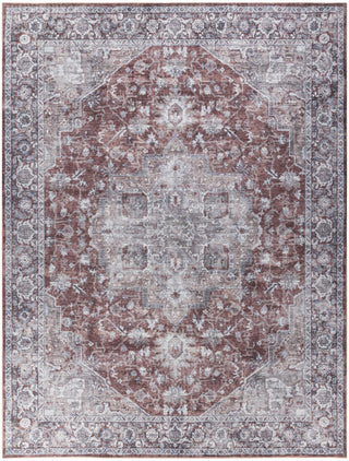 Nourison Machine Washable Series 1 SR101 Ivory Brick Area Rug by Nicole Curtis Main Image