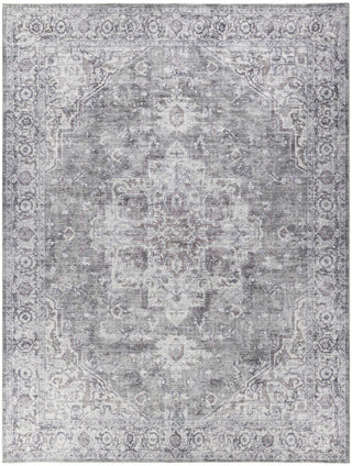 Nourison Machine Washable Series 1 SR101 Ivory Grey Area Rug by Nicole Curtis Main Image