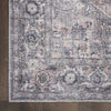 Nourison Machine Washable Series 1 SR101 Grey Area Rug by Nicole Curtis Corner Image