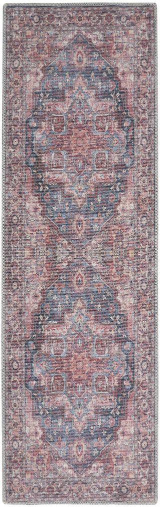 Nourison Machine Washable Series 1 SR101 Multicolor Area Rug by Nicole Curtis Main Image