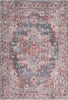Nourison Machine Washable Series 1 SR101 Multicolor Area Rug by Nicole Curtis Corner Image