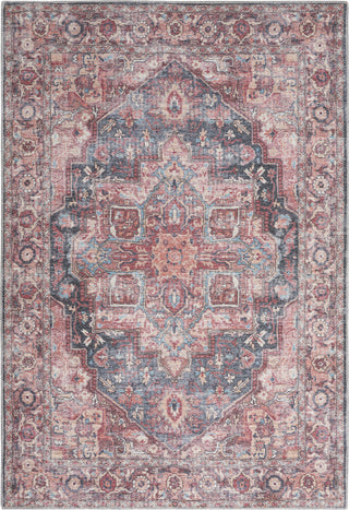 Nourison Machine Washable Series 1 SR101 Multicolor Area Rug by Nicole Curtis Corner Image
