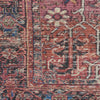 Nourison Machine Washable Series 1 SR102 Brick Area Rug by Nicole Curtis Swatch Image