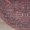 Nourison Machine Washable Series 1 SR102 Brick Area Rug by Nicole Curtis Detail Image