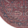Nourison Machine Washable Series 1 SR102 Brick Area Rug by Nicole Curtis Texture Image