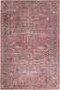 Nourison Machine Washable Series 1 SR102 Brick Area Rug by Nicole Curtis Corner Image