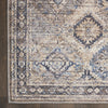 Nourison Machine Washable Series 1 SR103 Ivory/Latte Area Rug by Nicole Curtis Detail Image