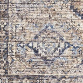 Nourison Machine Washable Series 1 SR103 Ivory/Latte Area Rug by Nicole Curtis Swatch Image