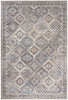 Nourison Machine Washable Series 1 SR103 Ivory/Latte Area Rug by Nicole Curtis Main Image