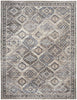 Nourison Machine Washable Series 1 SR103 Ivory/Latte Area Rug by Nicole Curtis main image