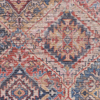 Nourison Machine Washable Series 1 SR103 Multicolor Area Rug by Nicole Curtis Swatch Image