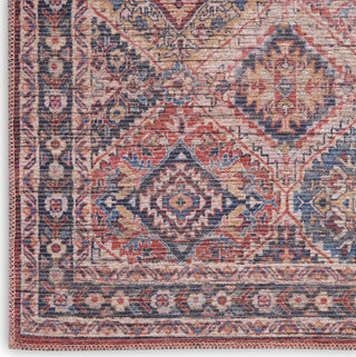 Nourison Machine Washable Series 1 SR103 Multicolor Area Rug by Nicole Curtis Corner Image