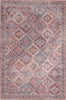 Nourison Machine Washable Series 1 SR103 Multicolor Area Rug by Nicole Curtis Corner Image