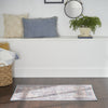 Nourison Machine Washable Series 1 SR104 Blue Multicolor Area Rug by Nicole Curtis Corner Image