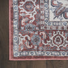 Nourison Machine Washable Series 1 SR104 Brick Ivory Area Rug by Nicole Curtis Detail Image