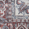 Nourison Machine Washable Series 1 SR104 Brick Ivory Area Rug by Nicole Curtis Swatch Image