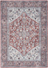 Nourison Machine Washable Series 1 SR104 Brick Ivory Area Rug by Nicole Curtis Main Image