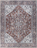 Nourison Machine Washable Series 1 SR104 Brick Ivory Area Rug by Nicole Curtis Main Image