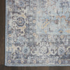 Nourison Machine Washable Series 1 SR104 Light Grey/Blue Area Rug by Nicole Curtis Detail Image