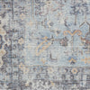 Nourison Machine Washable Series 1 SR104 Light Grey/Blue Area Rug by Nicole Curtis Swatch Image