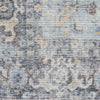Nourison Machine Washable Series 1 SR104 Light Grey/Blue Area Rug by Nicole Curtis Swatch Image
