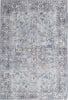 Nourison Machine Washable Series 1 SR104 Light Grey/Blue Area Rug by Nicole Curtis Main Image