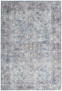 Nourison Machine Washable Series 1 SR104 Light Grey/Blue Area Rug by Nicole Curtis main image
