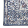 Nourison Machine Washable Series 1 SR104 Navy Ivory Area Rug by Nicole Curtis Texture Image