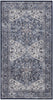 Nourison Machine Washable Series 1 SR104 Navy Ivory Area Rug by Nicole Curtis Main Image