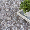 Nourison Machine Washable Series 1 SR104 Olive Ivory Area Rug by Nicole Curtis Corner Image