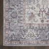 Nourison Machine Washable Series 1 SR104 Grey Area Rug by Nicole Curtis Corner Image