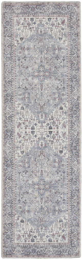 Nourison Machine Washable Series 1 SR104 Grey Area Rug by Nicole Curtis Main Image
