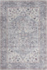 Nourison Machine Washable Series 1 SR104 Grey Area Rug by Nicole Curtis Corner Image