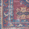 Nourison Machine Washable Series 1 SR105 Red/Navy Area Rug by Nicole Curtis Swatch Image