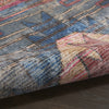 Nourison Machine Washable Series 1 SR106 Multicolor Area Rug by Nicole Curtis Corner Image