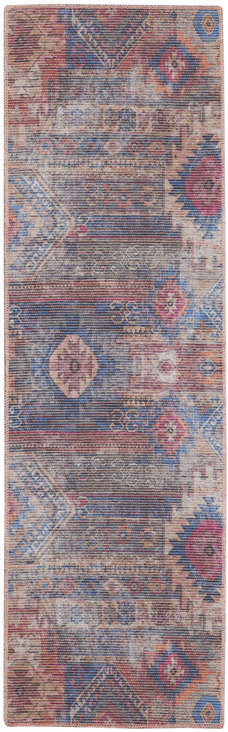 Nourison Machine Washable Series 1 SR106 Multicolor Area Rug by Nicole Curtis Main Image