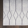 Nourison Machine Washable Series 1 SR107 Ivory/Grey Area Rug by Nicole Curtis Detail Image