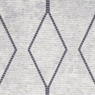 Nourison Machine Washable Series 1 SR107 Ivory/Grey Area Rug by Nicole Curtis Swatch Image