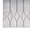 Nourison Machine Washable Series 1 SR107 Ivory/Grey Area Rug by Nicole Curtis Texture Image