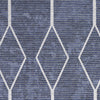 Nourison Machine Washable Series 1 SR107 Navy Area Rug by Nicole Curtis Swatch Image