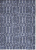 Nourison Machine Washable Series 1 SR107 Navy Area Rug by Nicole Curtis Corner Image