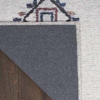 Nourison Machine Washable Series 1 SR108 Ivory/Multi Area Rug by Nicole Curtis Corner Image