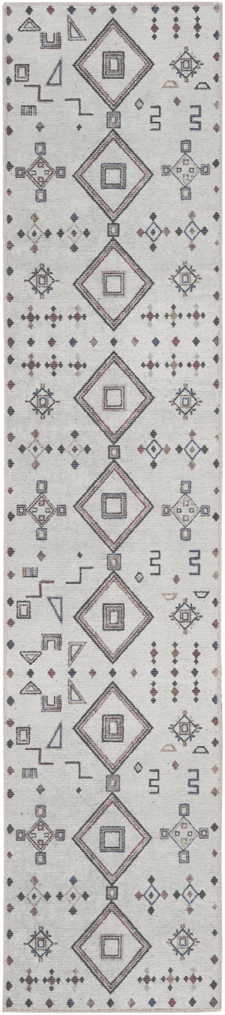 Nourison Machine Washable Series 1 SR108 Ivory/Multi Area Rug by Nicole Curtis Main Image