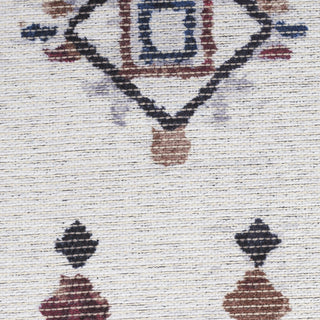 Nourison Machine Washable Series 1 SR108 Ivory/Multi Area Rug by Nicole Curtis Swatch Image