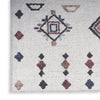 Nourison Machine Washable Series 1 SR108 Ivory/Multi Area Rug by Nicole Curtis Texture Image