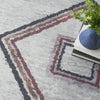 Nourison Machine Washable Series 1 SR108 Ivory/Multi Area Rug by Nicole Curtis Corner Image