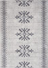 Nourison Machine Washable Series 1 SR109 Ivory/Charcoal Area Rug by Nicole Curtis Corner Image