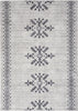 Nourison Machine Washable Series 1 SR109 Ivory/Charcoal Area Rug by Nicole Curtis main image