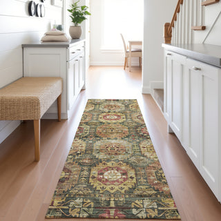 Dalyn Silk Road SR11 Fern Area Rug Runner Lifestyle Image Feature